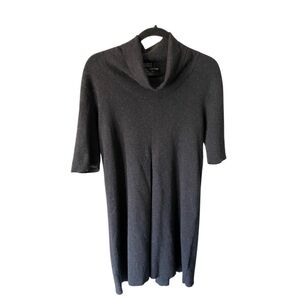 Gerry Weber Charcoal Gray Sweater Dress - Size 40 (equivalent to women’s 8-10)